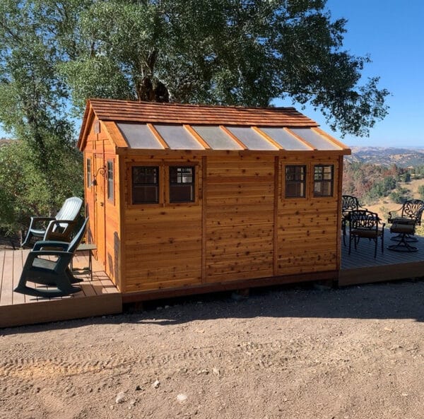 12x12 Sunshed Garden Shed Greenhouse Shed Western Red Cedar Shed Outdoor Living Today 13