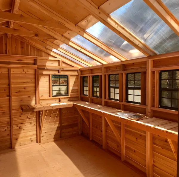 12×12 Western Red Cedar – Sunshed Garden Shed – Sunlit Greenhouse & Hobby Studio Kit 8 12x12 Sunshed Garden Shed Greenhouse Shed Western Red Cedar Shed Outdoor Living Today 17pg