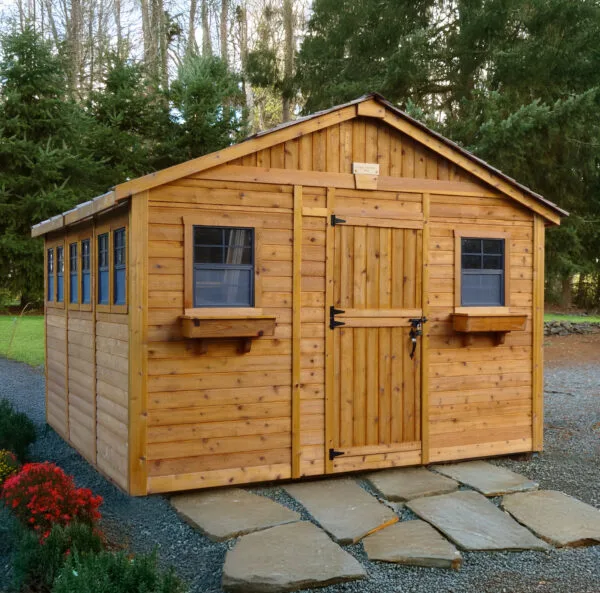 12×12 Western Red Cedar – Sunshed Garden Shed – Sunlit Greenhouse & Hobby Studio Kit 14 12x12 Sunshed Garden Shed Greenhouse Shed Western Red Cedar Shed Outdoor Living Today 9