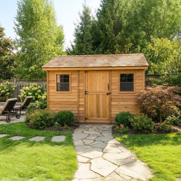 12×8 Western Red Cedar – Cabana Shed – Poolside Storage & Utility Kit 2 12x8 Cabana Garden shed Western Red Cedar cedar shed Outdoor Living Today 3