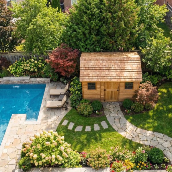 12×8 Western Red Cedar – Cabana Shed – Poolside Storage & Utility Kit 3 12x8 Cabana Garden shed Western Red Cedar cedar shed Outdoor Living Today 4