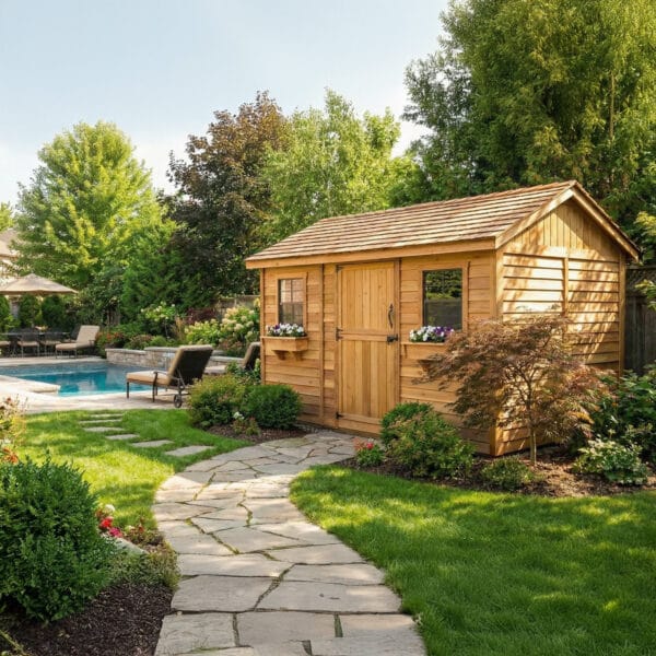 12×8 Western Red Cedar – Cabana Shed – Poolside Storage & Utility Kit 8 12x8 Cabana Garden shed Western Red Cedar cedar shed Outdoor Living Today 9