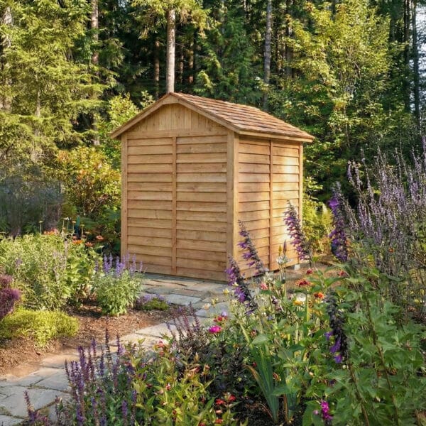 8Maximizer 6x6 western red cedar shed outdoor living today cedar shed kit 7