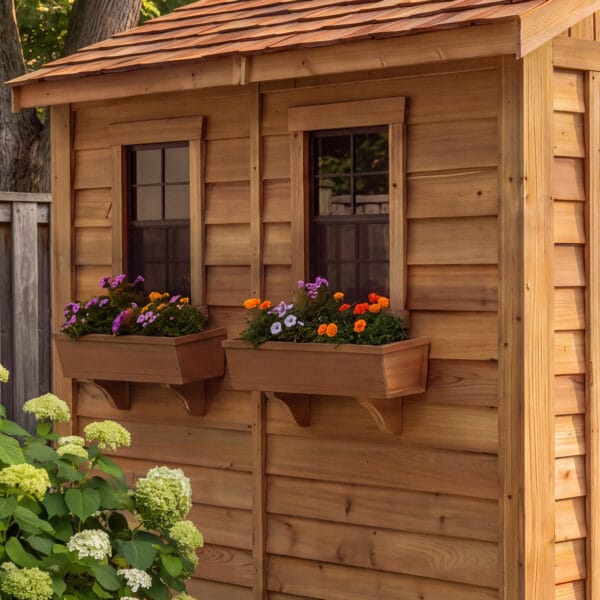 8x8 Cedar Garden Shed Outdoor Living Today Western Red Cedar Garden Shed 49