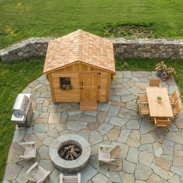 8×8 Western Red Cedar – Gardener Shed Outdoor Living Today Cedar Shed Kit 10
