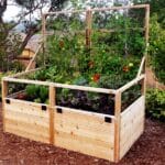 Gardening Raised Bed Trellis 6x3 2 web