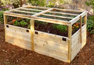 Gardening Raised Bed Trellis 6x3 3 web