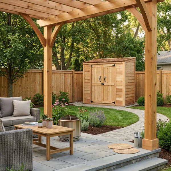 6×3 Western Red Cedar Grand Garden Chalet – Elegantly Crafted Storage Shed 18 Grand Garden Chalet GGC63 Western Red Cedar Shed Outdoor Living Today 6x3 Shed 57