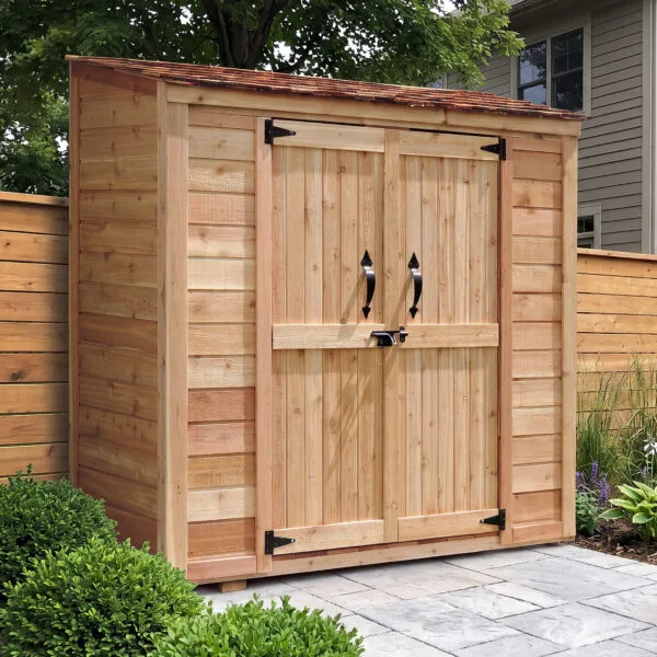 6×3 Western Red Cedar Grand Garden Chalet – Elegantly Crafted Storage Shed 1 Grand Garden Chalet GGC63 Western Red Cedar Shed Outdoor Living Today 6x3 Shed 60