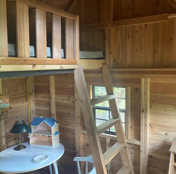 Lauren's Cottage Cedar Playhouse | 9x9 9 Laurens Cottage 9x9 Playhouse Western Red CEdar Outdoor Living Today Childrens Playhouse 9