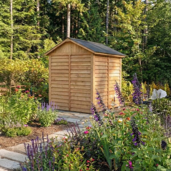 Maximizer 6x6 western red cedar shed outdoor living today cedar shed kit 4