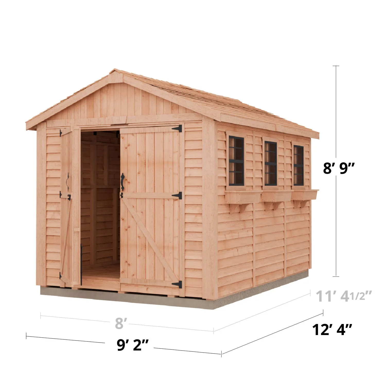Storage Sheds | Space Master 8 x 12 - Outdoor Living Today
