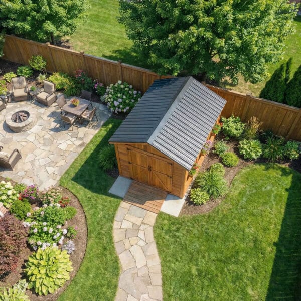 Space Master 8x12 Western Red Cedar Shed Kit Outdoor Living Today 13