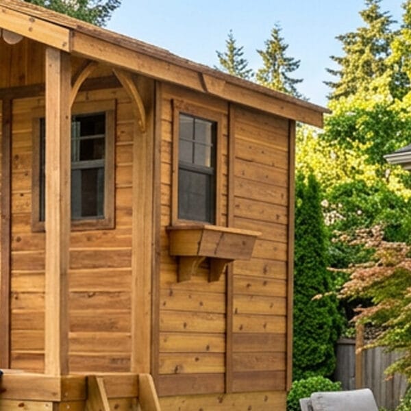 Sunflower Playhouse Outdoor Living Today Cedar Playhouse Kit Western Red Cedar 4