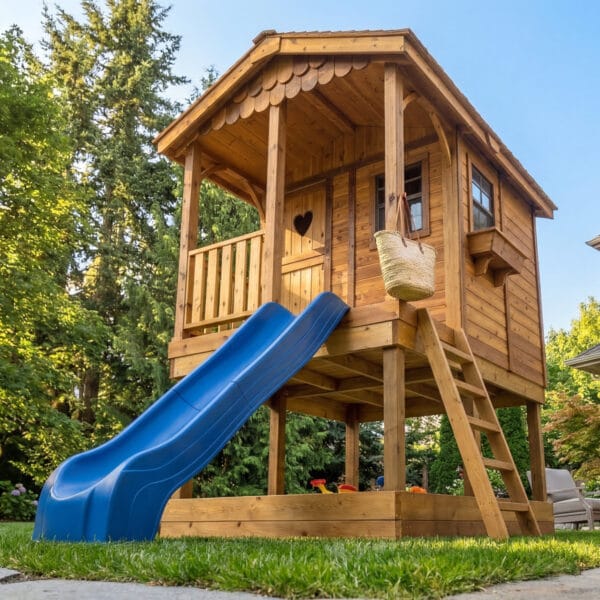 Sunflower Playhouse Outdoor Living Today Cedar Playhouse Kit Western Red Cedar 5