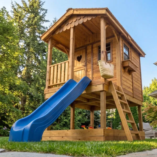 Sunflower Playhouse & Sandbox | 6x9 4 Sunflower Playhouse Outdoor Living Today Cedar Playhouse Kit Western Red Cedar 5