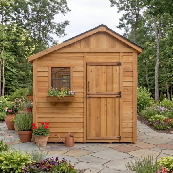Sunshed Garden Shed 8 ft x 12 ft Western Red Cedar Shed Outdoor Living Today cedar shed kit 10