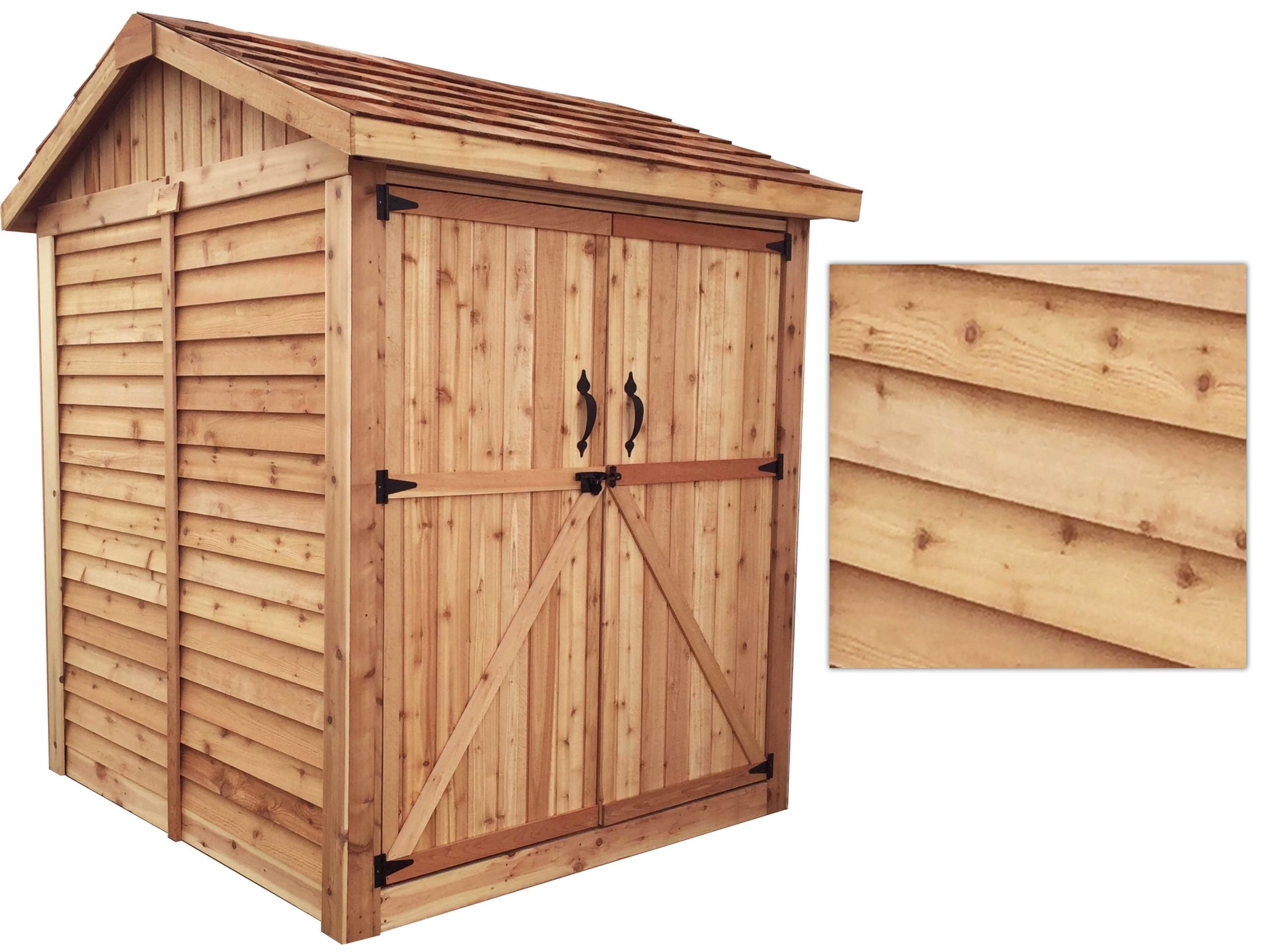 Lean To Shed Spacesaver 8x4 Double Doors Outdoor Living Today
