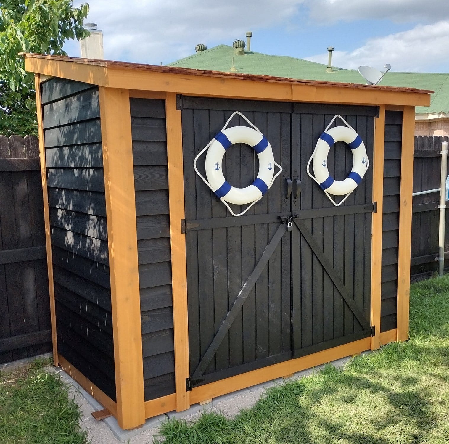 DIY Outdoor Storage Shed