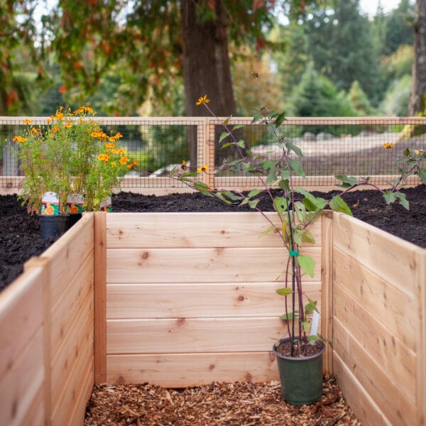 Raised Cedar Garden Bed | 8 ft × 12 ft 6 RB812ft Raised Garden Bed Standard Kit Outdoor Living Today Western Red Cedar Raised Garden Bed Kit 13