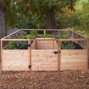 Raised Cedar Garden Bed | 8 ft × 12 ft