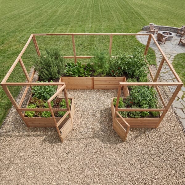 12x8 ft Raised Garden Bed Standard Kit Outdoor Living Today Western Red Cedar Raised Garden Bed Kit 13