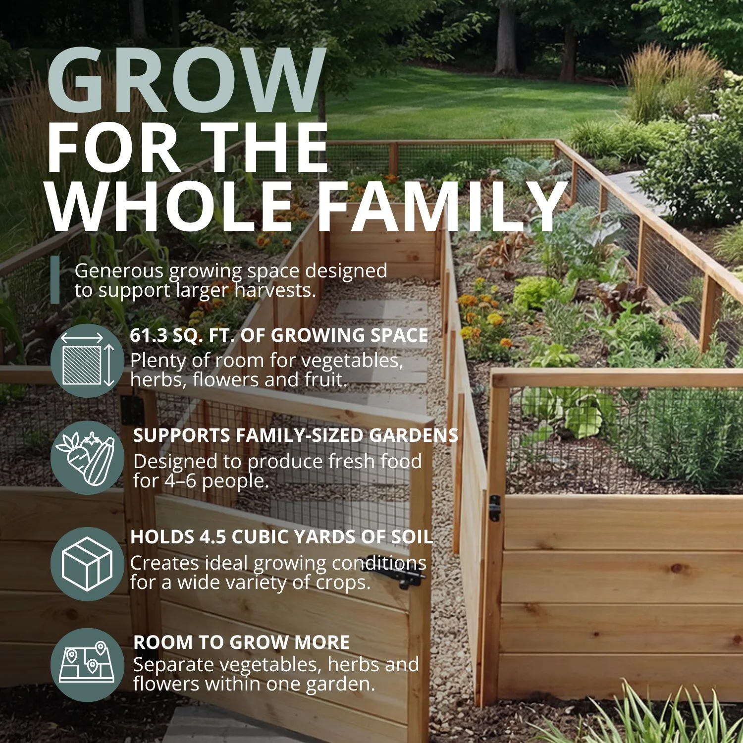 8x16 ft Raised Garden Bed Standard Kit Outdoor Living Today Western Red Cedar Raised Garden Bed Kit 30 7