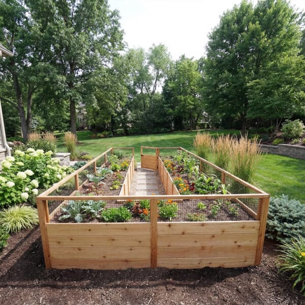 Raised Garden Bed 8x16 Western Red Cedar Gardening Kit Outdoor Living Today Raised Garden Bed 4