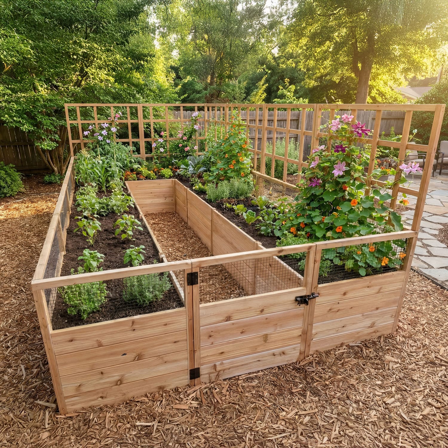Enhance Your Garden with an 8x16 Cedar Raised Bed