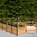 Raised Garden Bed Greenhouse cover 4