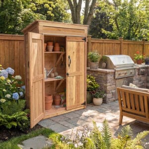 4x2 Garden Chalet Shed Garden shed Western Red Cedar cedar shed Outdoor Living Today 14