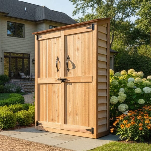 4x2 Garden Chalet Shed Garden shed Western Red Cedar cedar shed Outdoor Living Today 30