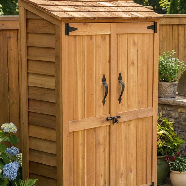 4x2 Garden Chalet Shed Garden shed Western Red Cedar cedar shed Outdoor Living Today 6