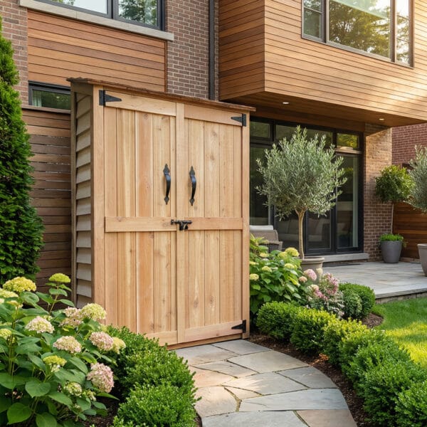 4×2 Western Red Cedar Garden Chalet – Beautiful Crafted Tool Shed 1 Garden-Chalet-4x2-Cedar-Shed-Western-Red-CEdar-Outdoor-Living-Today