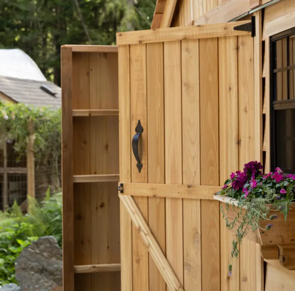 12x16 Space Master Double Door Barn Shed Western Red Cedar Shed Outdoor Living Today 6