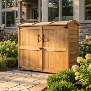 6×3 Western Red Cedar – Oscar Storage Shed – Utility & Bike Storage Kit