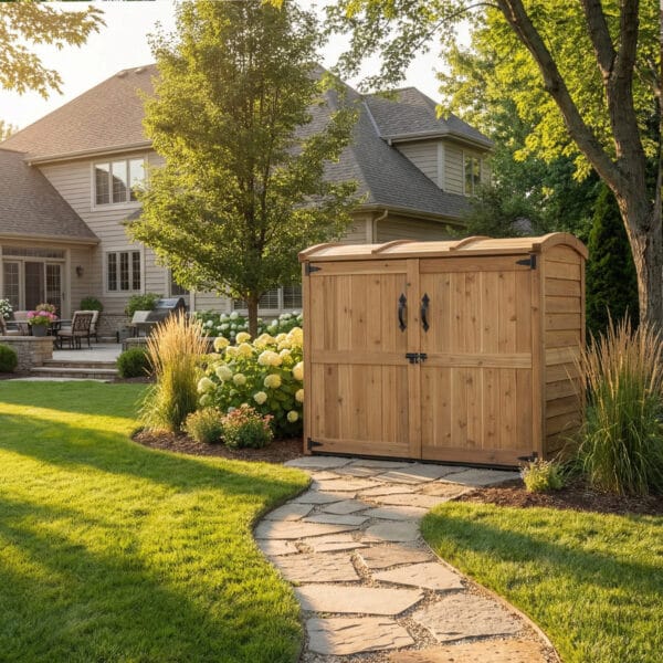 Oscar 6x3 Western Red Cedar 6x3 Garden Shed Cedar Outdoor Living Today 7