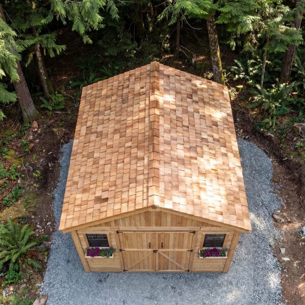 12×12 Western Red Cedar – SpaceMaster Shed – Double Door Storage & Workshop Kit 7 12x12 Space Master Shed Western Red Cedar Shed Outdoor Living Today 5