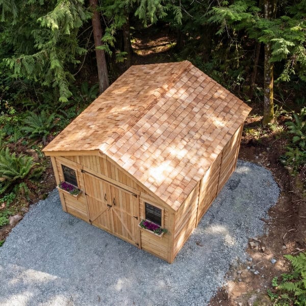 12×12 Western Red Cedar – SpaceMaster Shed – Double Door Storage & Workshop Kit 16 12x12 Space Master Shed Western Red Cedar Shed Outdoor Living Today 6