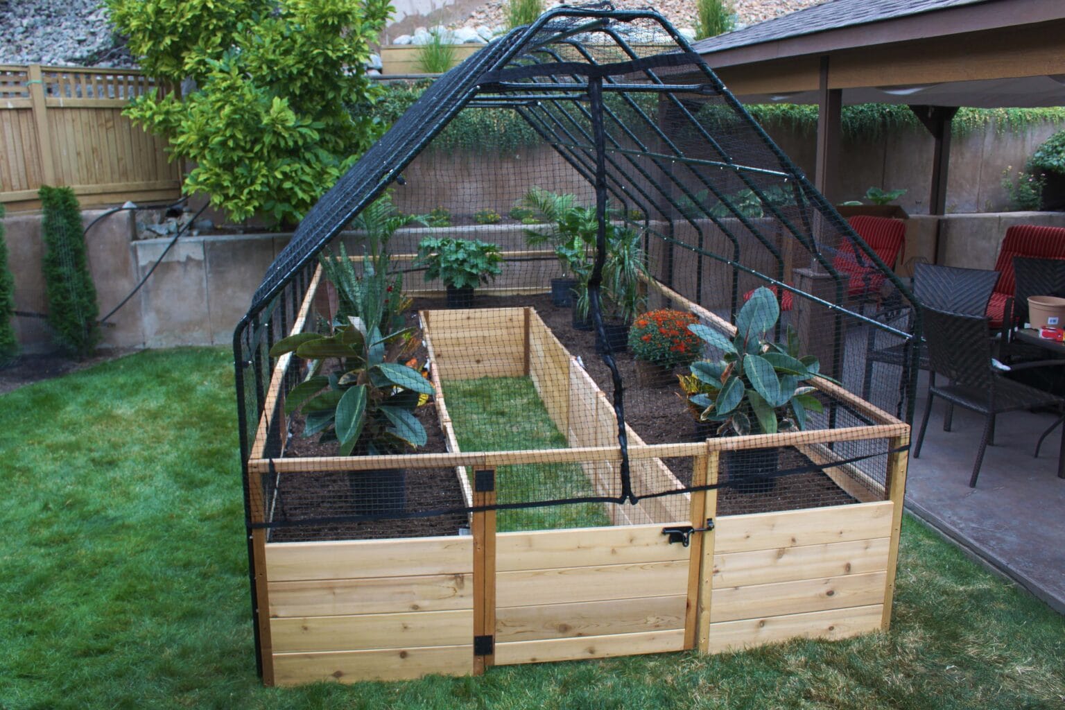 8x16 Bird Netting Raised Garden Bed Outdoor Living Today