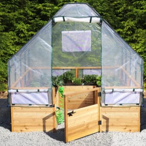 Outdoor Essentials Heirloom 4 ft. x 4 ft. Deluxe Cedar Raised