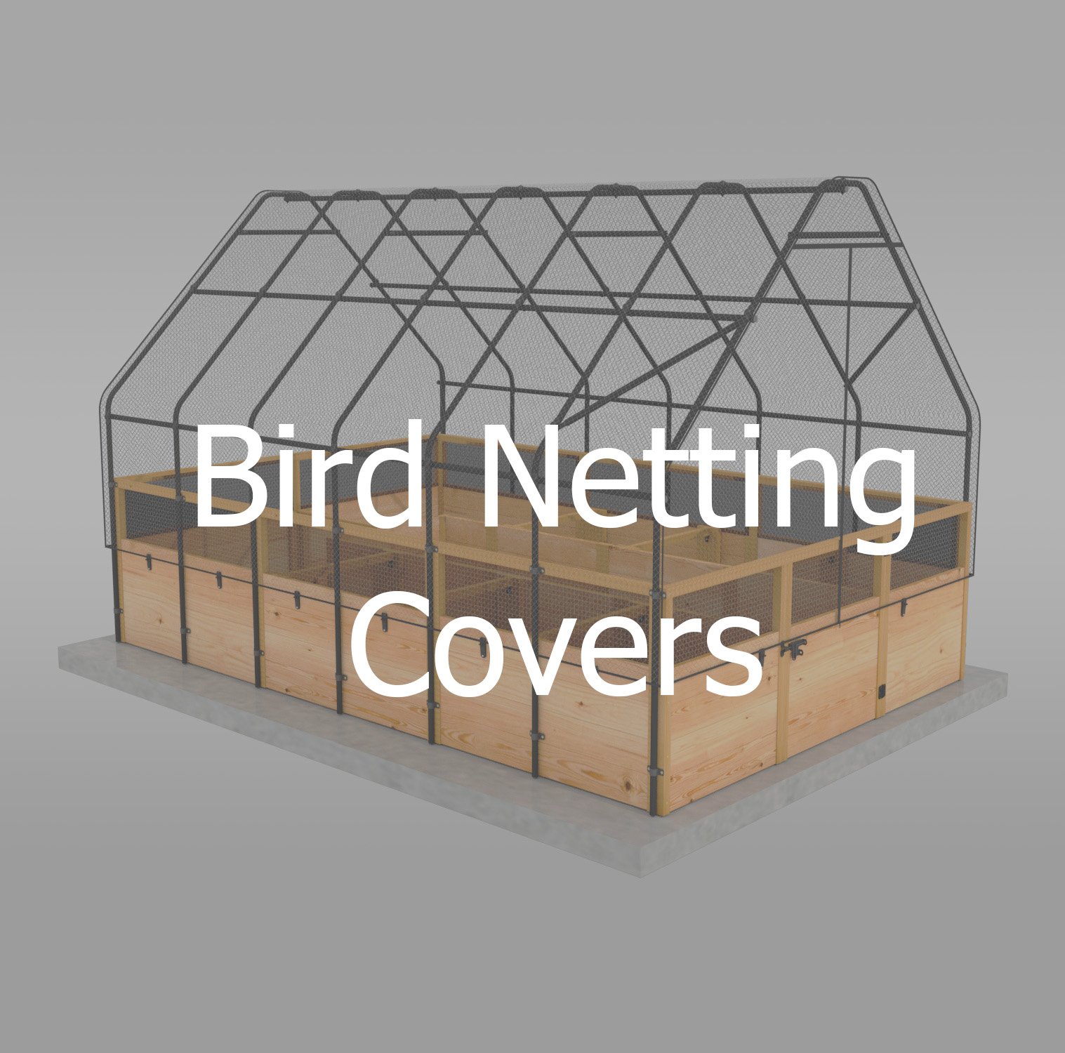 Bird Netting Covers for Garden Products 8×16 Include Metal Frame by Outdoor Living Today