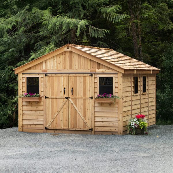 Space Master 12x16 SM1216 Outdoor Living Today western red cedar Product Image 29