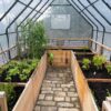 8x12 Greenhouse with Cover - 