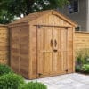 6x4 SpaceMaster Western Red Cedar Garden Shed