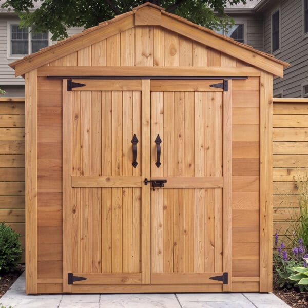 6×4 Western Red Cedar SpaceMaster Shed | Timeless Storage Kit 3 6x4 Western Red Cedar Garden Shed