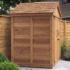 6x4 Western Red Cedar Garden Shed