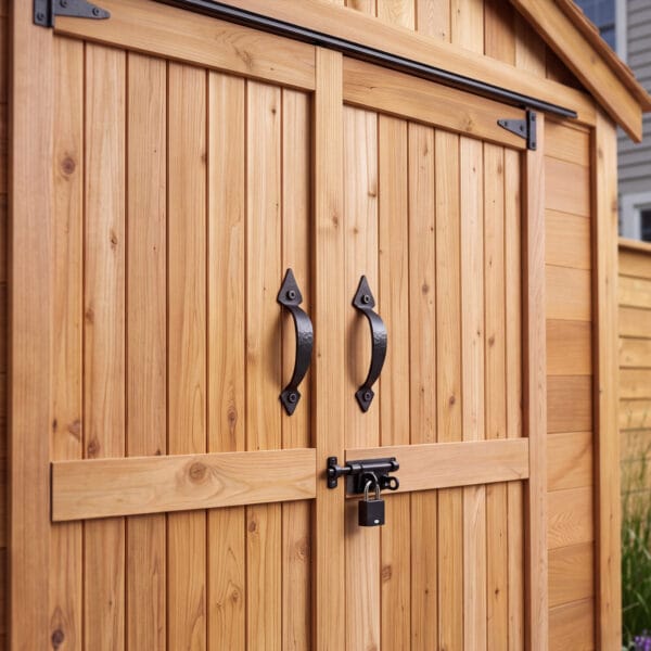 6×4 Western Red Cedar SpaceMaster Shed | Timeless Storage Kit 7 6x4 Western Red SpaceMaster Cedar Garden Shed