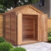 6x4 SpaceMaster Western Red Cedar Garden Shed