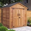 6x4 Western Red SpaceMaster Cedar Garden Shed